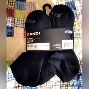 New! Men's And 1 low cut socks. 10 pair